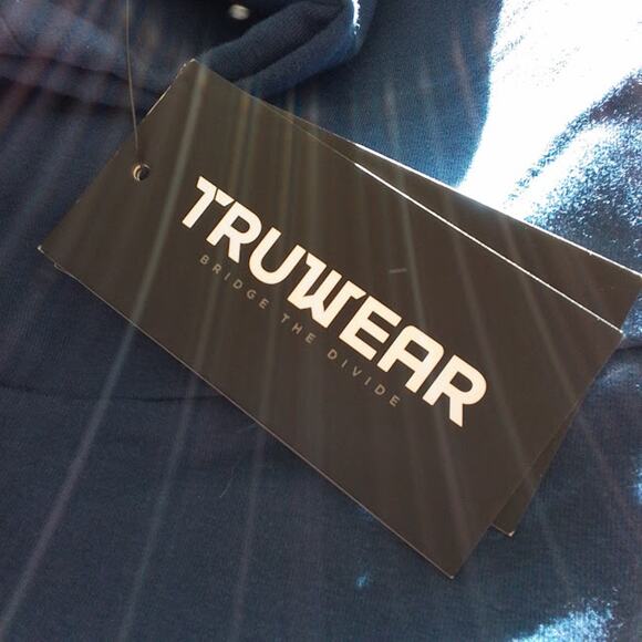 TRUWEAR Blue Hoodie Pullover Sweatshirt New With Tags Men’s 2XL - Picture 6 of 7